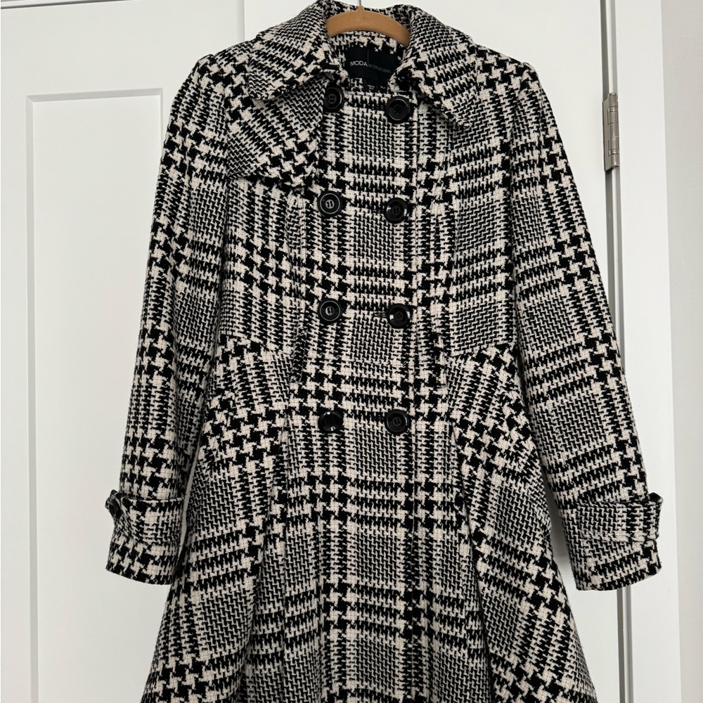 Wool trench coat